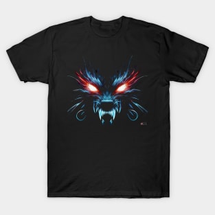 Wolf in the Night by focusln T-Shirt